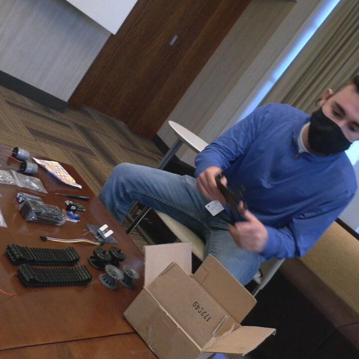 Packing STEM kits